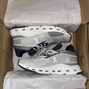 Women’s ON Running CloudNova Sneakers - Black/White/Tan - Size 7